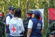 Cruz Roja facilita la liberación de dos cautivos del ELN en el departamento de Arauca