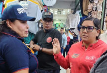 Despliegan operativo de fiscalización para regularizar a comerciantes en Merposur