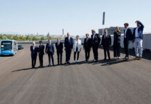 El Madring iza la bandera del Gran Premio de España, con Carlos Sainz como embajador