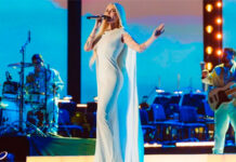 Elena Rose impuso su talento en el concierto de antesala del Mundial 2026
