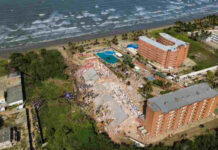 Encuentran 11 cuerpos en el conjunto La Mar Suites de Tucacas