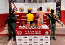 FANB desmanteló centro de distribución de drogas en Táchira