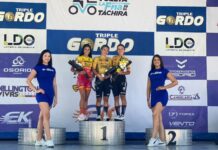 Aragua conquista el podio en el inicio de la Vuelta Internacional La Fría 2026