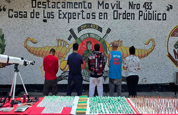 Incautan-más-de-dos-toneladas-de-droga-y-detienen-a-seis-personas-en-operativos-en-Caracas