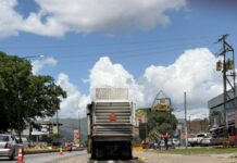 Inician labores de escarificación y asfaltado en la Carretera Nacional Cagua La Villa