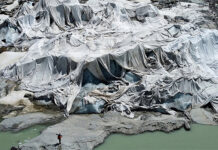 Los glaciares suizos, al borde del colapso por el calor extremo en Europa