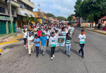 Más de 200 personas participaron en la caminata 5K por el 28º aniversario de la U.E.N. Batalla de La Victoria