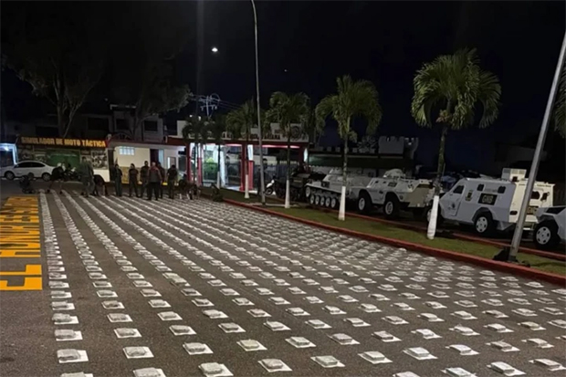 Más de 520 kg de drogas fueron incautados por efectivos de l