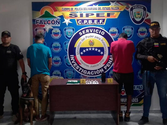 Policía de Falcón aprehende a dos miembros de la banda del “Waico” en Coro