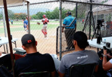 Prospectos del béisbol aragüeño exhiben su talento en el Parque Santos Michelena