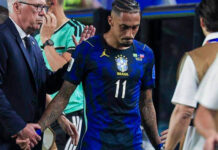 Raphinha, descartado para los dieciseisavos de final contra Japón