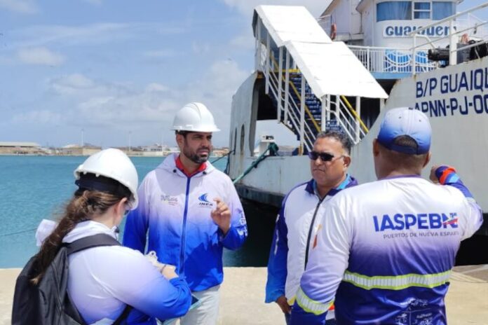Realizan evaluación de seguridad en Muelle de Punta de Piedras en Nueva Esparta