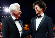 Richard Gere, orgulloso de su hijo Homer, dice que ya le puede pasar el testigo