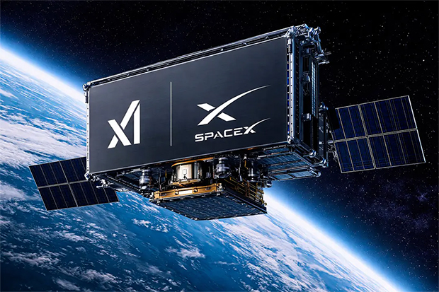 SpaceX presenta diseño de su nuevo satélite espacial de centros de datos