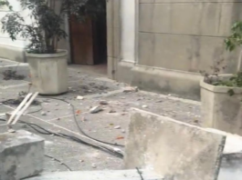 Terremoto tumbó la cruz de la iglesia de El Valle