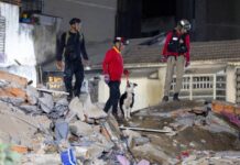 Terremotos dejan 1.943 muertos