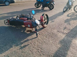 Un motorizado resultó lesionado tras chocar en Puerto Cabello