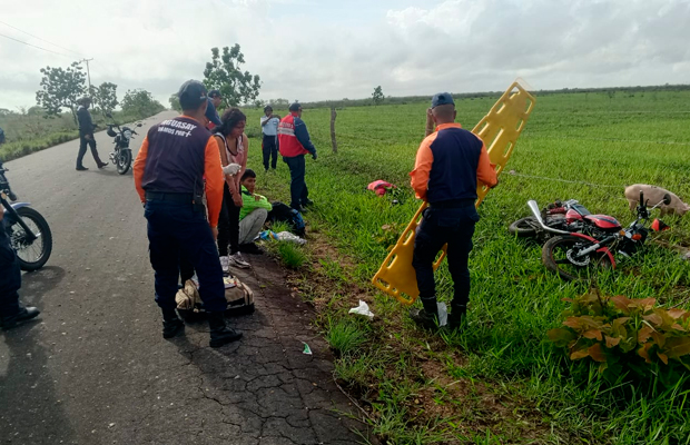 Un-muerto-y-dos-heridos-deja-accidente-de-moto-en-Monagas