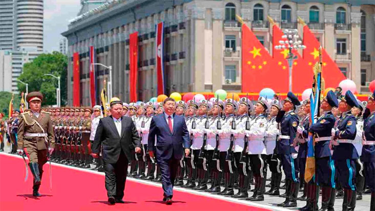 Xi y Kim recuerdan Guerra de Corea y promueven «es