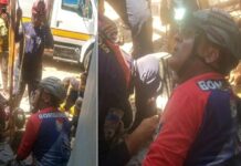 Bomberos rescatan a un hombre atrapado en un pozo de 30 metros en San Francisco