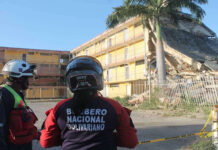 A una semana de los sismos, se desploma parte del bloque 9 en Guarenas