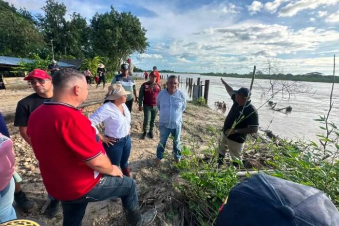 Avanza inspección de sistemas de control de inundaciones en Apure