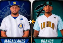 Breyvic Valera fue cambiado de Bravos al Magallanes por Junior Guerra