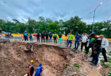 Culminó con éxito reparación de tubería de 54 pulgadas en el Sistema Regional
