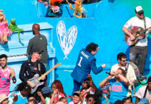 Dudamel y la Orquesta Sinfónica Simón Bolívar brillaron en el medio tiempo de la Copa del Mundo