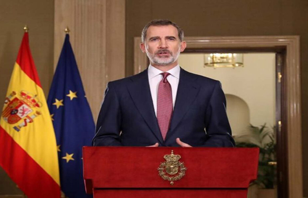 El rey Felipe VI reafirma la solidaridad de España con Venezuela