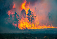 Evacúan a casi 9.000 personas por un incendio forestal cerca de Burdeos
