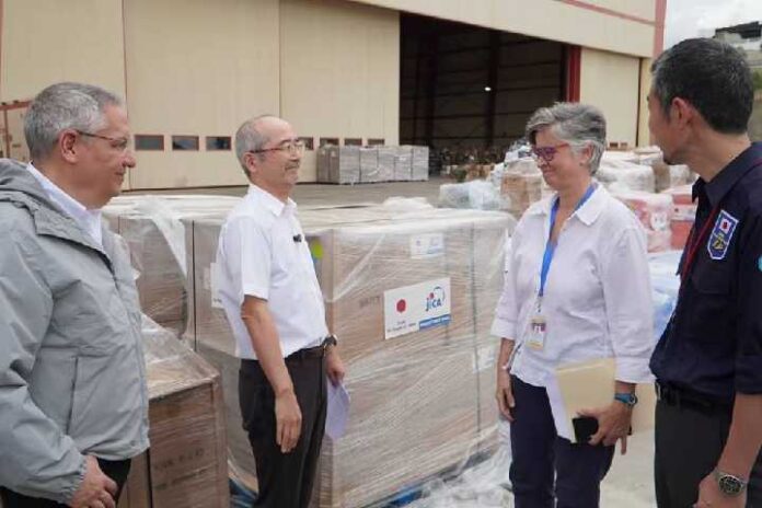 Japón aporta equipos de potabilización y almacenamiento de agua a Venezuela