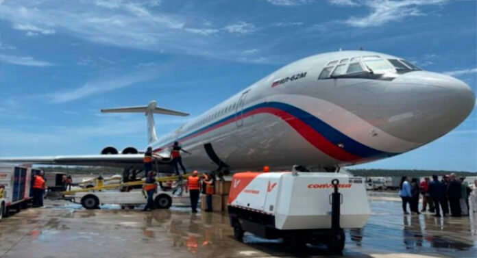 Llega-a-Venezuela-primer-cargamento-de-ayuda-rusa-tras-sismos