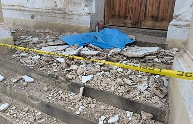 Maracaibo hombre muere aplastado por fachada de hospital
