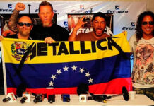 Metallica destina ayuda a los afectados por el doble terremoto en Venezuela