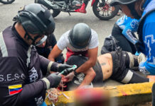 Motorizado perdió la vida en un accidente en Barinas