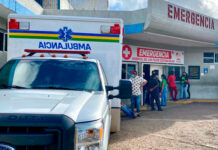 Mujer sufrió lesiones tras caer al intentar abordar unidad de transporte público en El Tigre