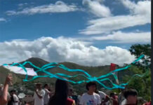 Papagayos de luz y esperanza en Villa de Cura