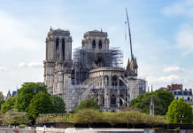Restauración de rosetón principal y fachada norte de Notre Dame de París entre 2027 y 2029