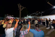 Revenga se unió en una gran jornada de oración y fe por Venezuela