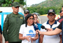 Rodríguez asegura que se recuperó 96 % de energía eléctrica en La Guaira