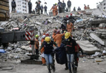 Sube a 5.398 la cifra oficial de muertos por el doble terremoto en el país