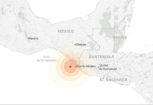 Terremoto de magnitud 7,4 sacude el sur de México