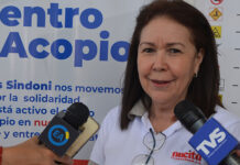 Trabajadores de Empresas Sindoni abren centro de acopio para recibir medicinas