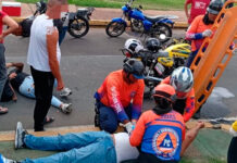 Tres personas resultaron lesionadas tras colisión entre dos motocicletas en Anzoátegui