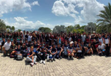 386 nuevos bachilleres de Revenga celebraron su graduación en el Parque Acuático