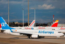 Air Europa e Iberia retoman esta semana sus vuelos a Caracas tras los terremotos