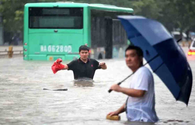 Alertas máximas por fuertes lluvias en varios puntos del centro y el sur de China