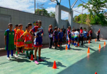Impulsan el fútbol sala con primera clínica deportiva junto a jugadores de la selección nacional