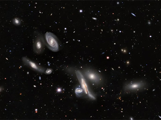 Astrónomos publican el mayor mapa 2D del universo